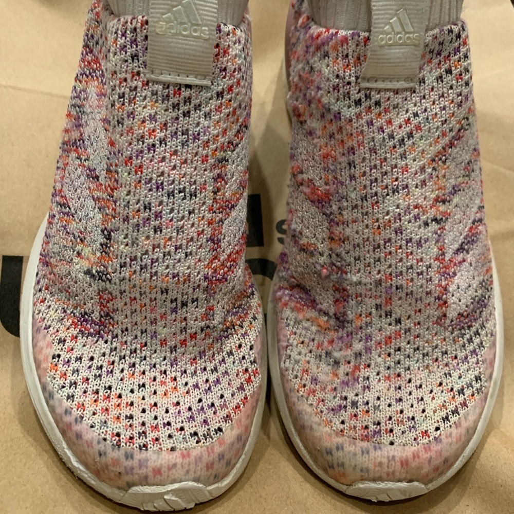 Adidas RapidaRun Laceless Knit J Multicolor Size 4